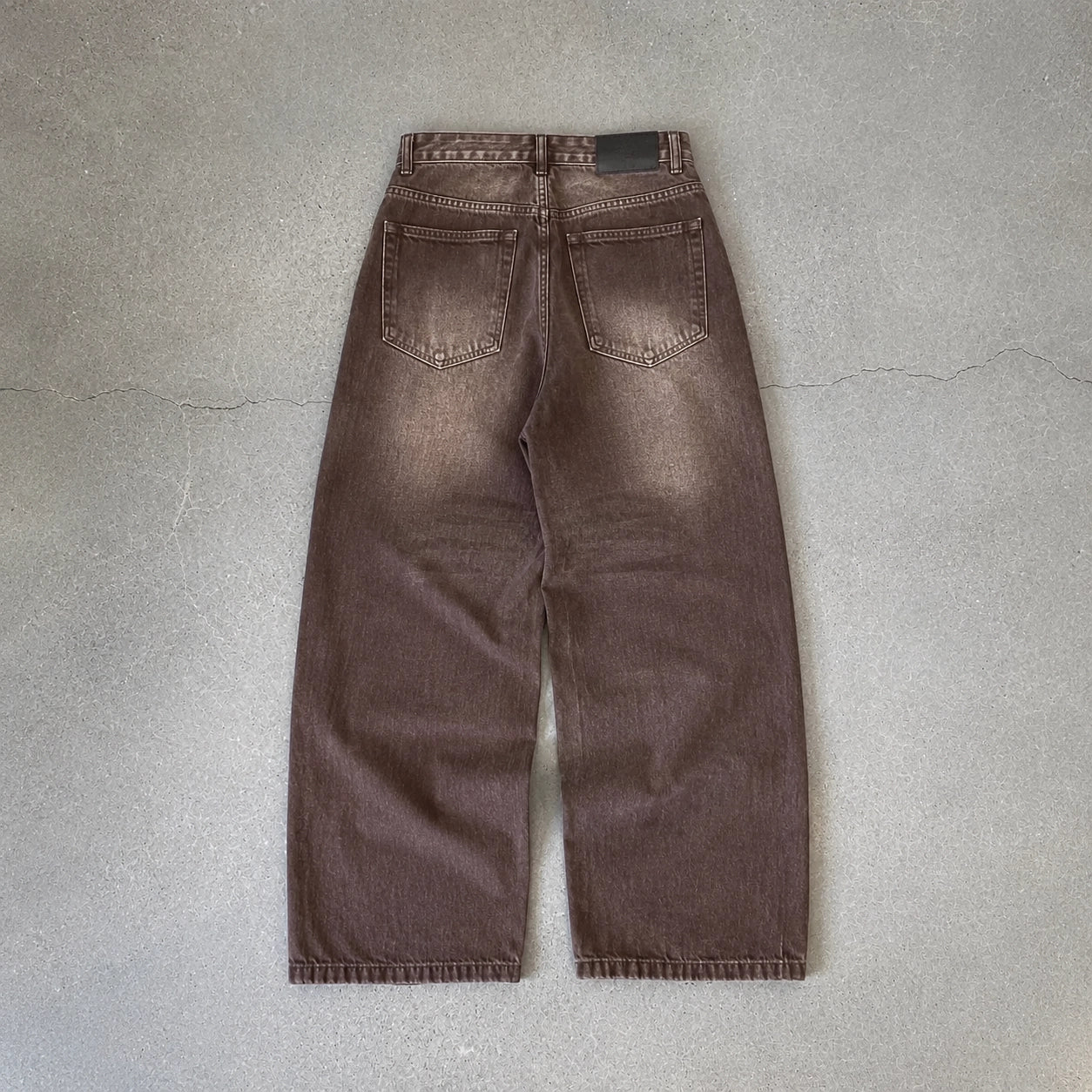 Mocha Baggy Jeans