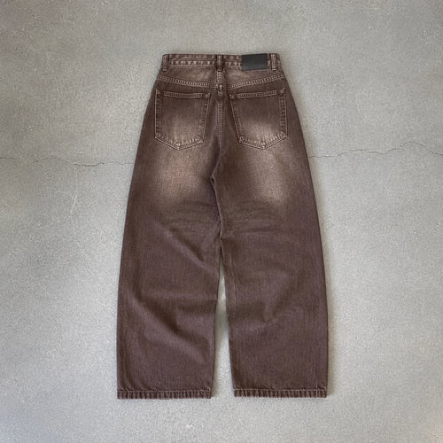Mocha Baggy Jeans