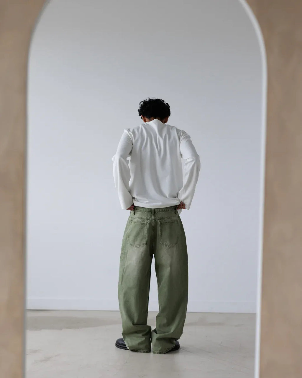 Forest Fade Oversized Jeans