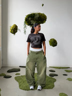 Forest Fade Oversized Jeans