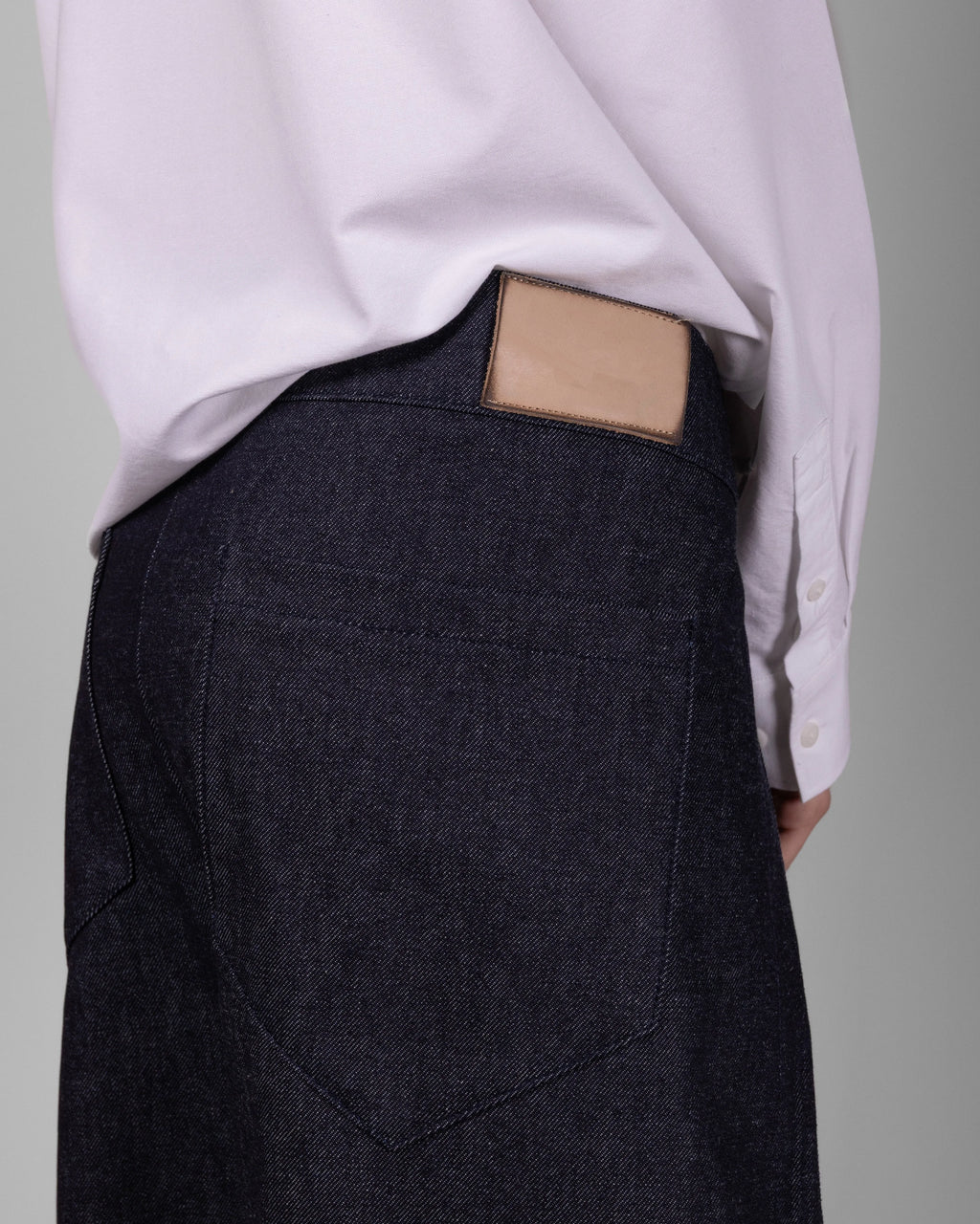 Classic Indigo Oversized Jeans