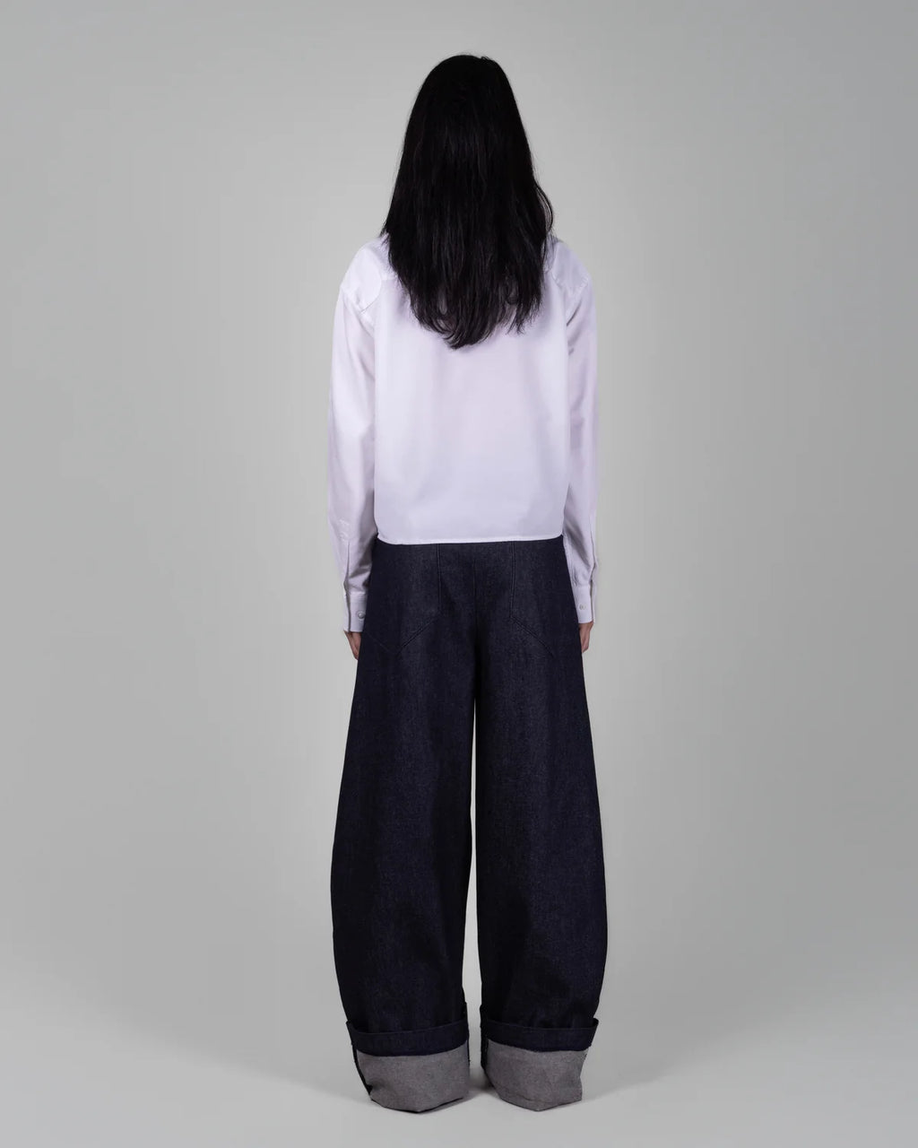 Classic Indigo Oversized Jeans