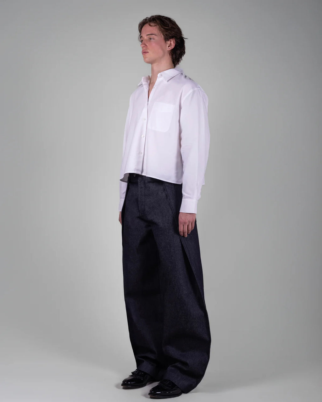 Classic Indigo Oversized Jeans