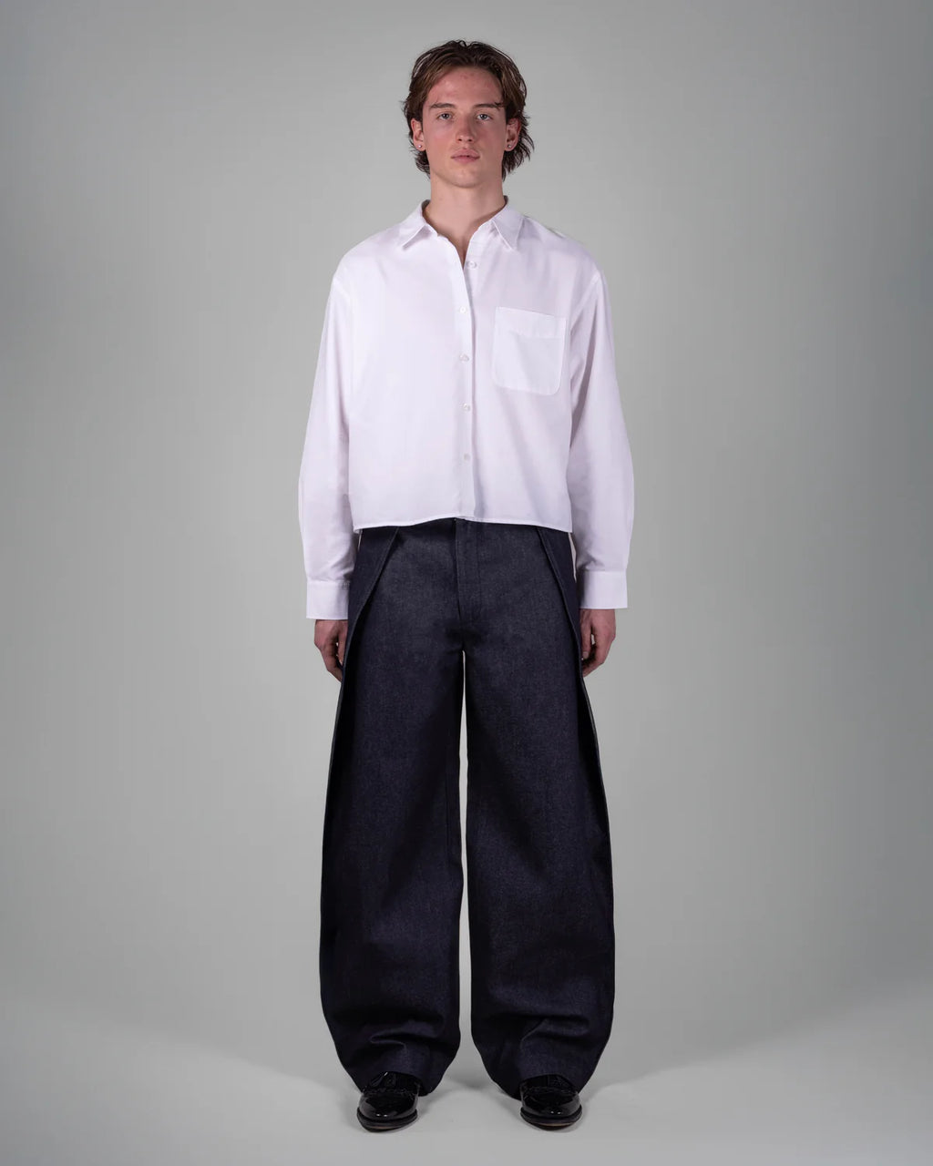Classic Indigo Oversized Jeans