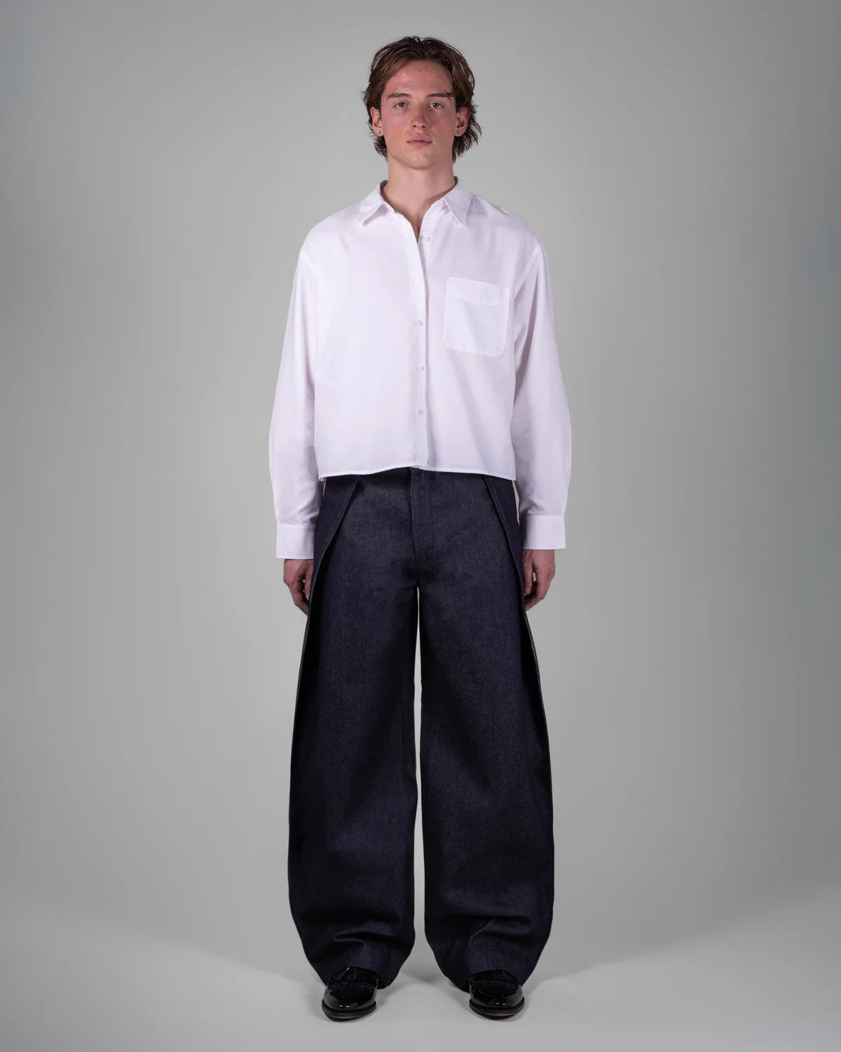 Classic Indigo Oversized Jeans