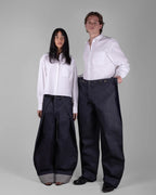 Classic Indigo Oversized Jeans